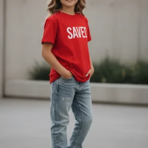 Camiseta Algodón Niños Premium SAVED