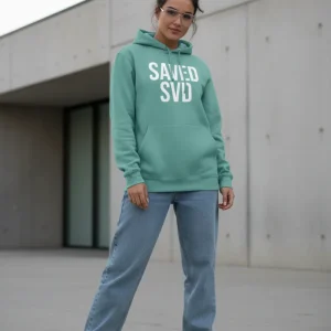 Sudadera Unisex con Capucha SAVED SVD Palm tree