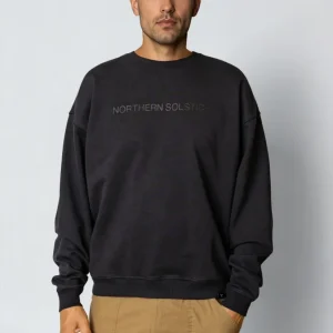 Sudadera Fat Moose Solstice Negra